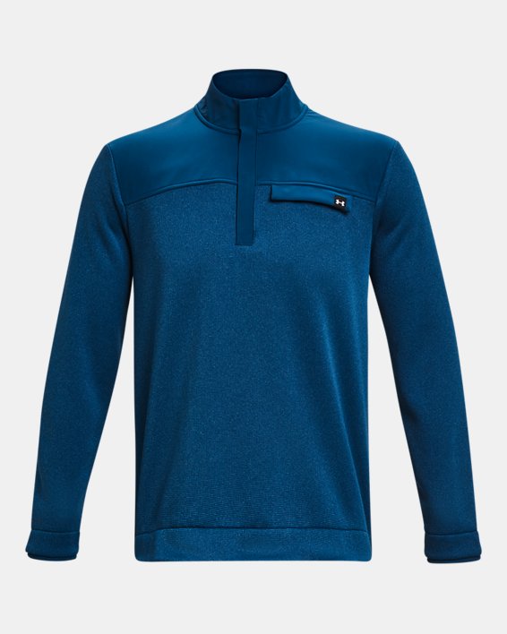 Men's UA Storm SweaterFleece ½ Zip, Blue, pdpMainDesktop image number 5